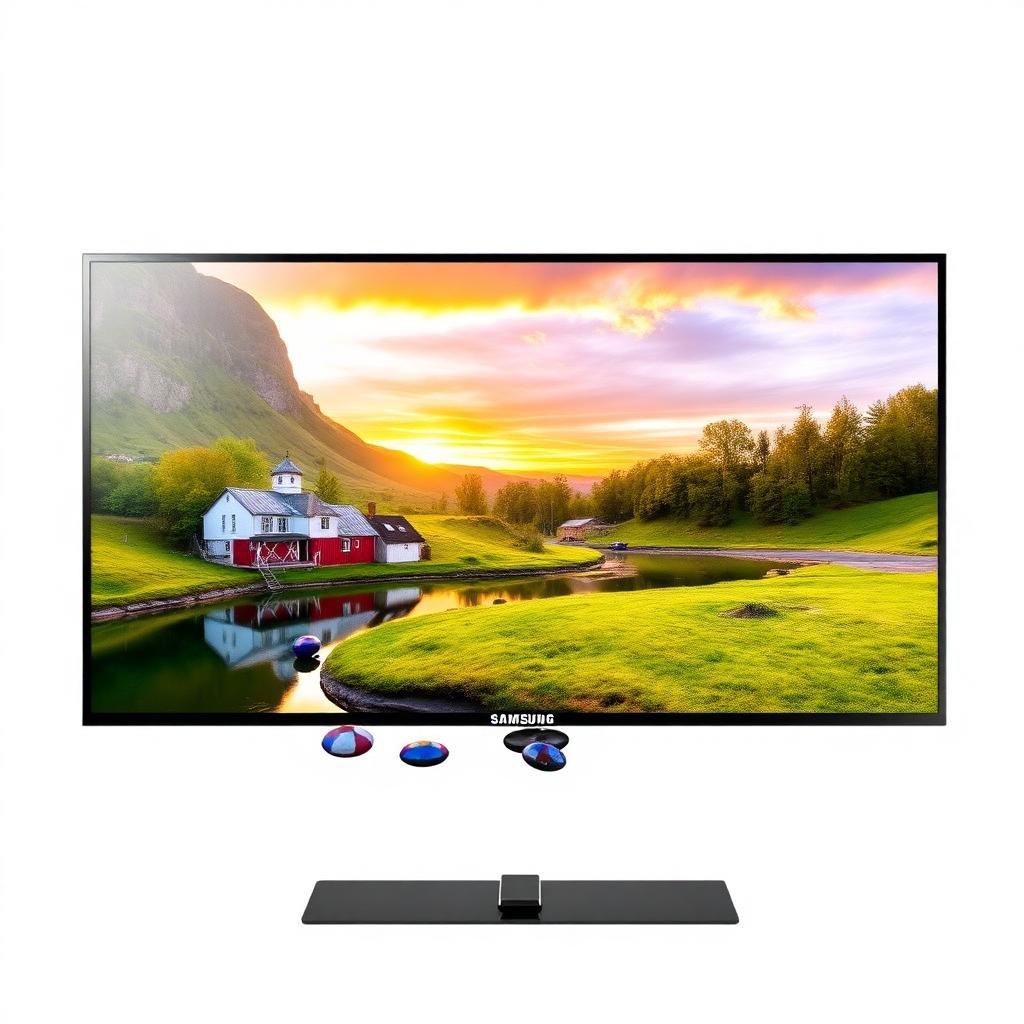 Smart TV Samsung 32'' HD LED Tizen com Wi-Fi e HDMI